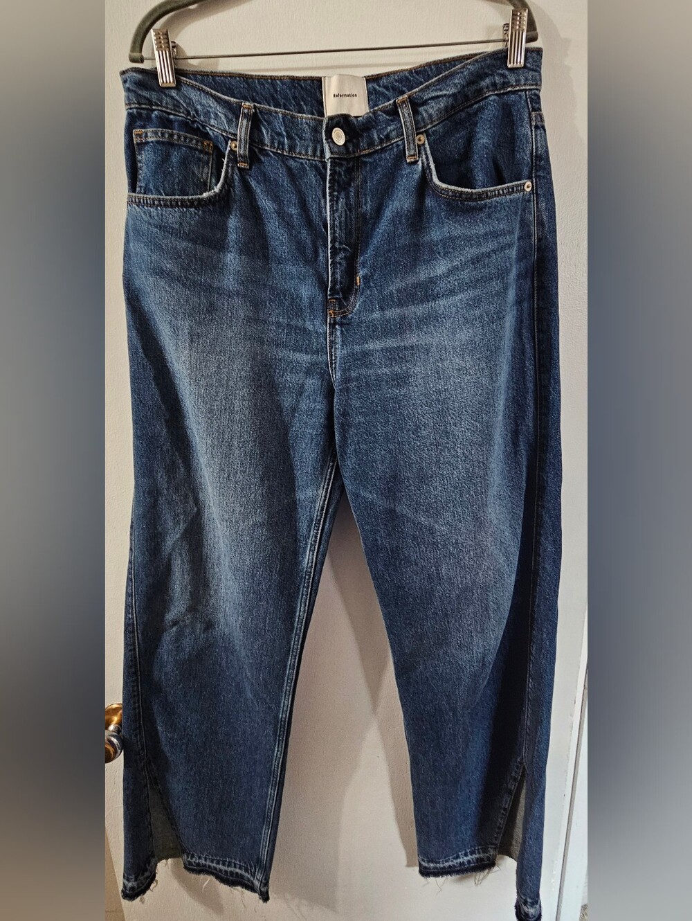 Reformation Val 90s Mid Rise Straight Jeans
